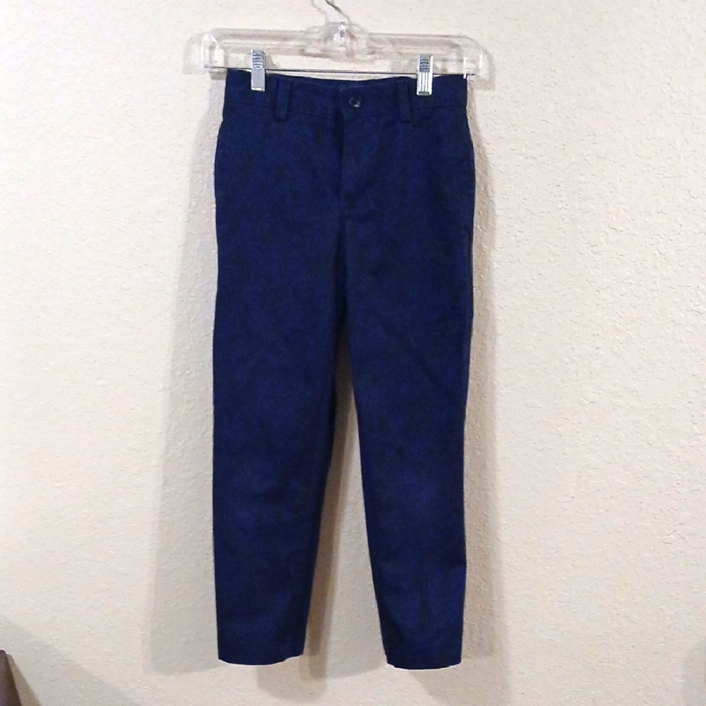 Boys Navy Blue Khaki Style Pants